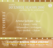 Album of Aruna Sairam - Live Concert Chennai December Season 2000