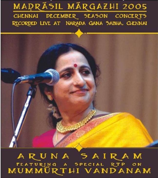 Album of Aruna Sairam - Madrasil Margazhi 2005
