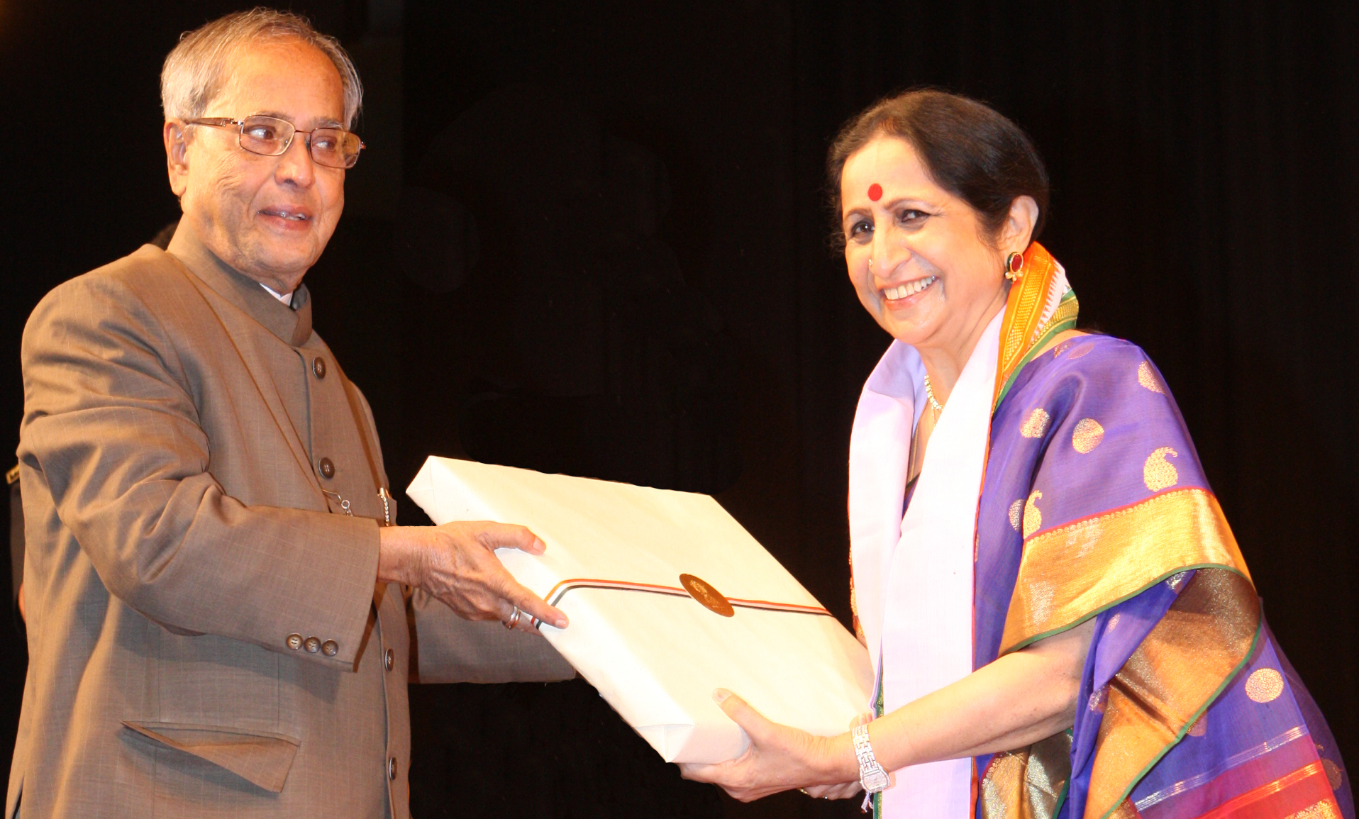 Concert of Aruna Sairam - The Sangeet Natak Akademi 2013 - Award or Puraskar